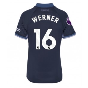 Tottenham Hotspur Timo Werner #16 Bortatröja Dam 2023-24 Kortärmad